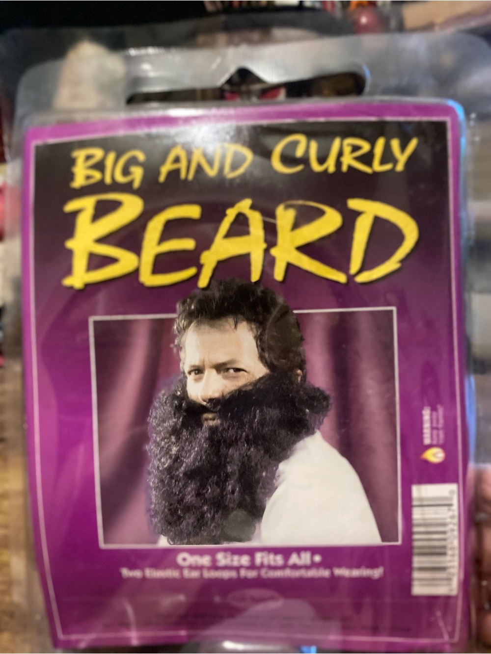 Vintage Fun World brown beard